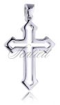 Srebrny krzyż (pr.925) krzyżyk połysk